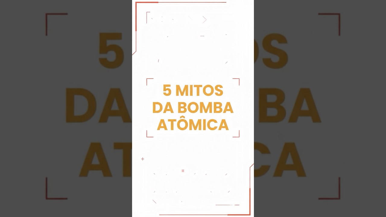 Filmes criaram vários mitos sobre o que fazer durante uma explosão nuclear. ☢️ #curiosidades