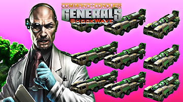 GLA GLA General 1 vs 2 Chyna (Shockwave Chaos Mod) C&C Generals Zero Hour