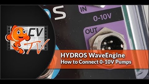 HYDROS WaveEngine: 0-10V Drive - How to Connect Your Pumps