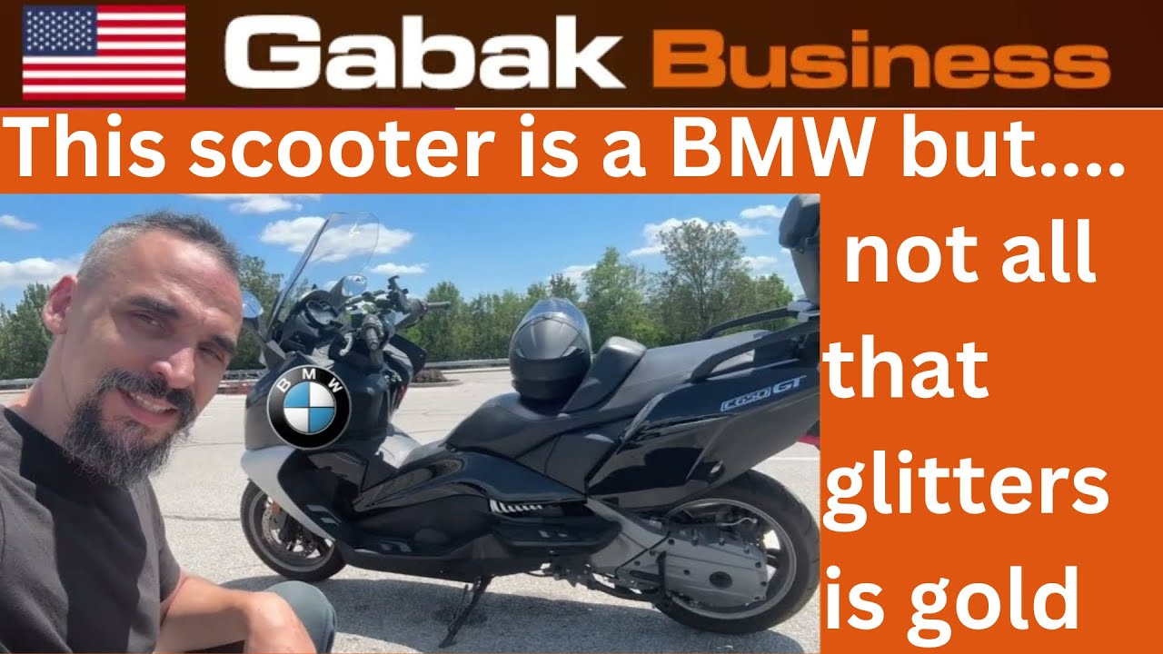 Scotter BMW 650gt poorly design & lack of common sense - Gabriel Barrandeguy - Gabak Business