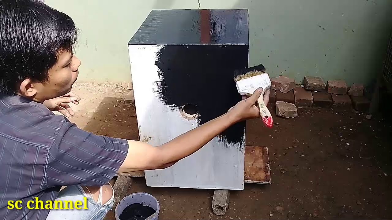 Cara Mengecat Box Speaker Dengan Nat Keramik Youtube