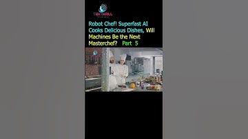 Robot Chef! Superfast AI Cooks Delicious Dishes, Will Machines Be the Next Masterchef? Part 5 #viral