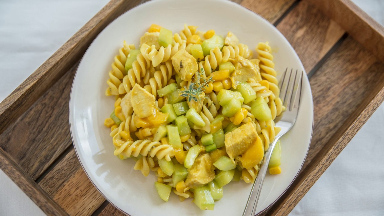 Recette Salade De Pâtes Ananas Curry