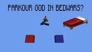 Being A PARKOUR GOD in Bedwars... (totally not missing every jump)