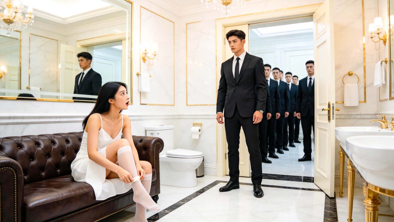 Intern mistakenly changes in men’s room—but a billionaire CEO falls for her at first sight