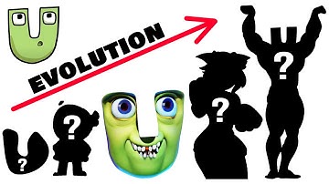 Alphabet Lore Evolution - U ALL Different Versions