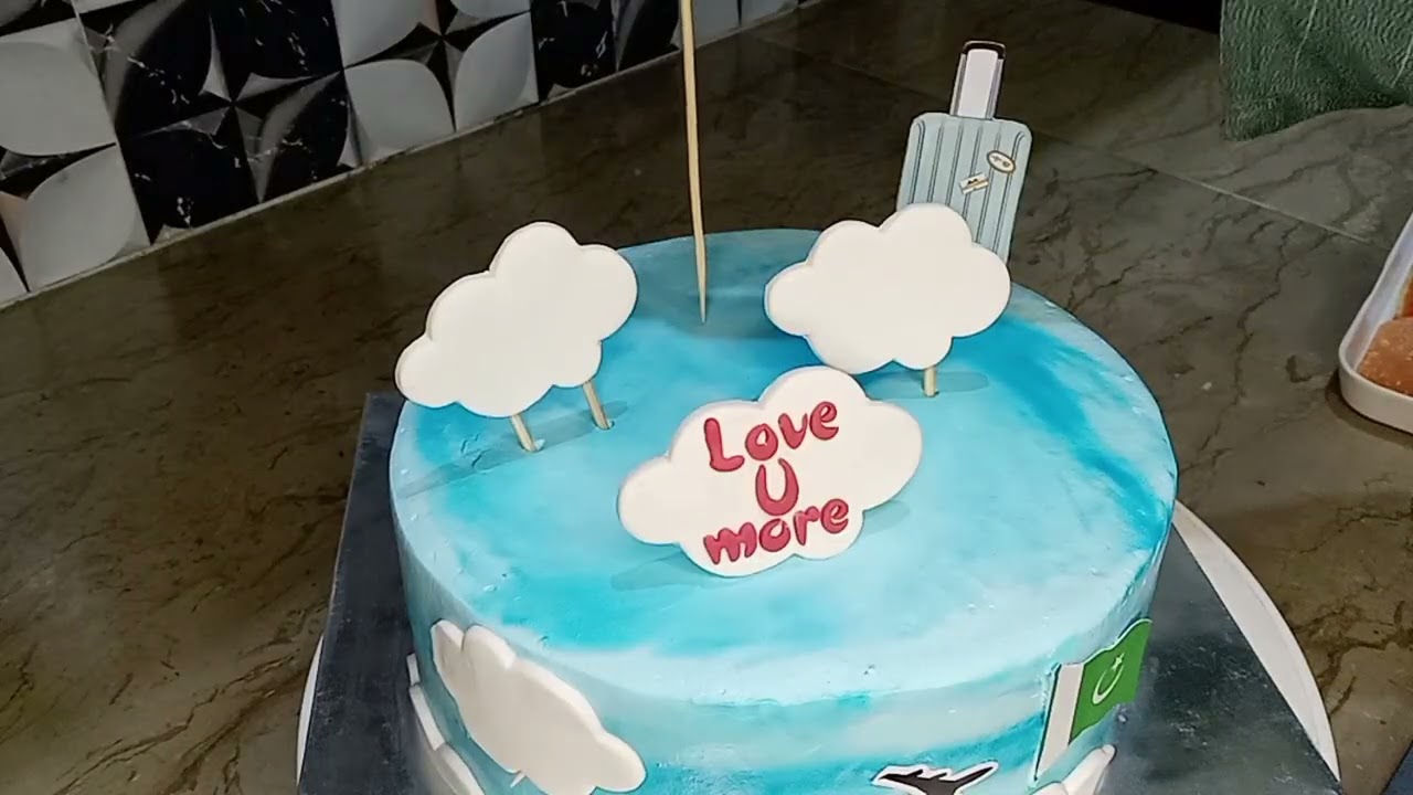 Welcome Home Cake design | Easy Cake Design For Welcome 