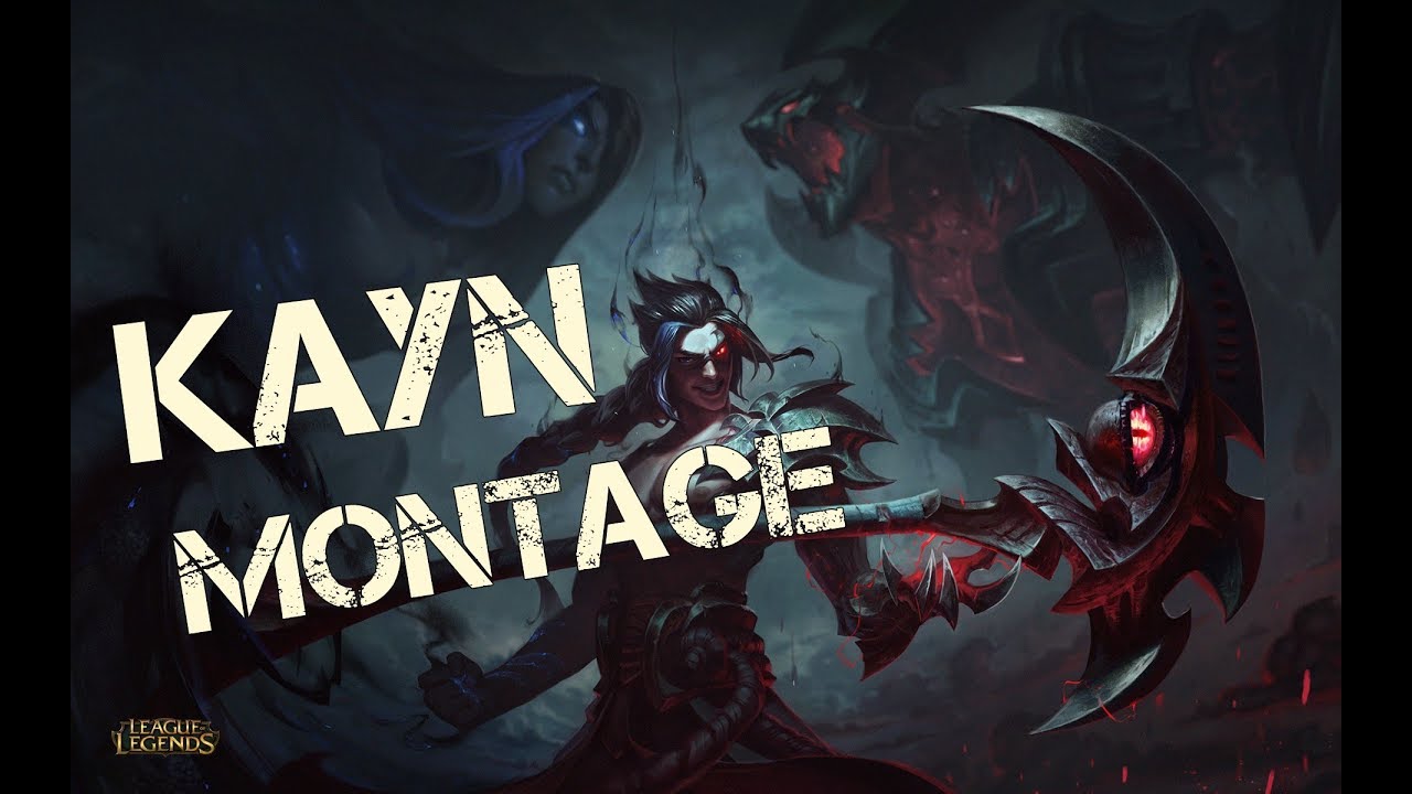 Kayn One shot and pentakill montage season 7 NEW CHAMPION