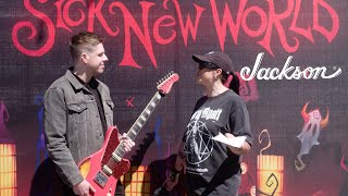 Spiritboxs Mike Stringer Interview | Jackson Guitars Live at Sick New World Festival