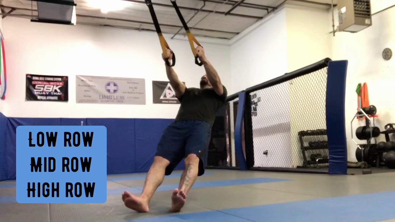 Jiu Jitsu inspired TRX upperbody burnout YouTube