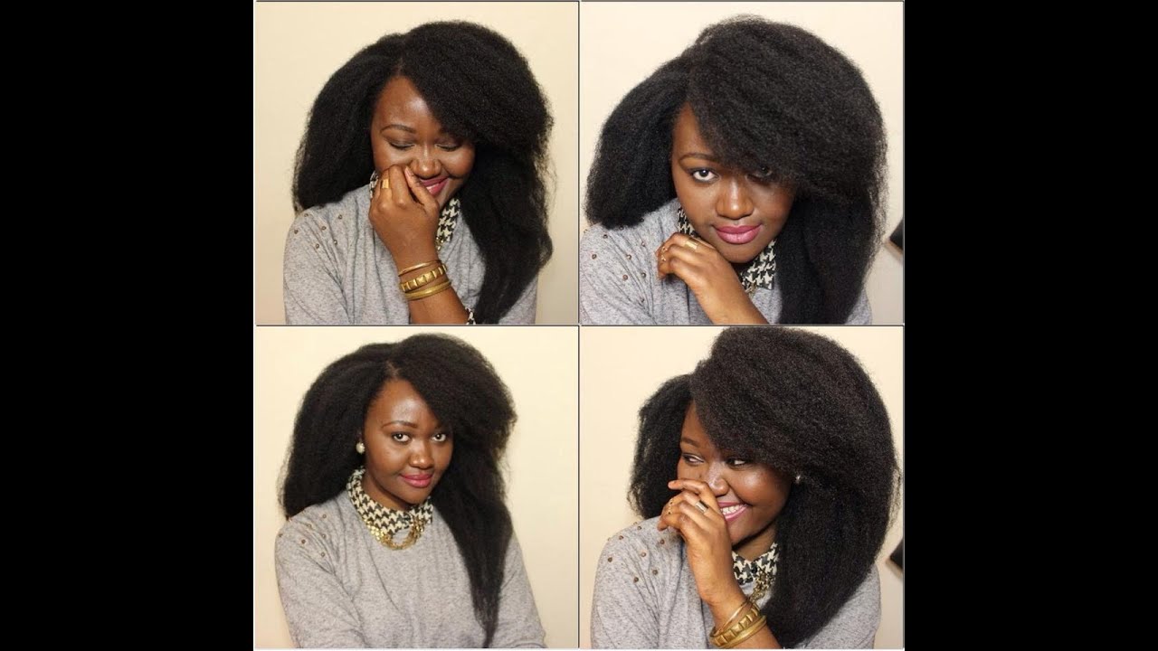 How To Do Knotless Crochet Braids With Kinky Crochet Braids Braiding