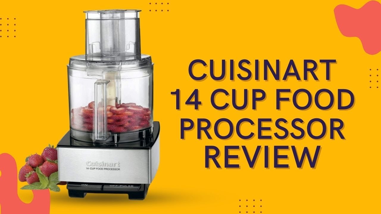 Cuisinart DFP-14BCNY Custom 14-Cup Food Processor, Cookbook and