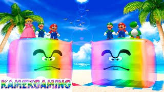 Mario Party 4 Minigames Luigi Vs Mario Vs Peach Vs Yoshi #kamekgaming