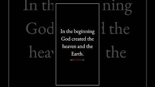 Genesis 1:1