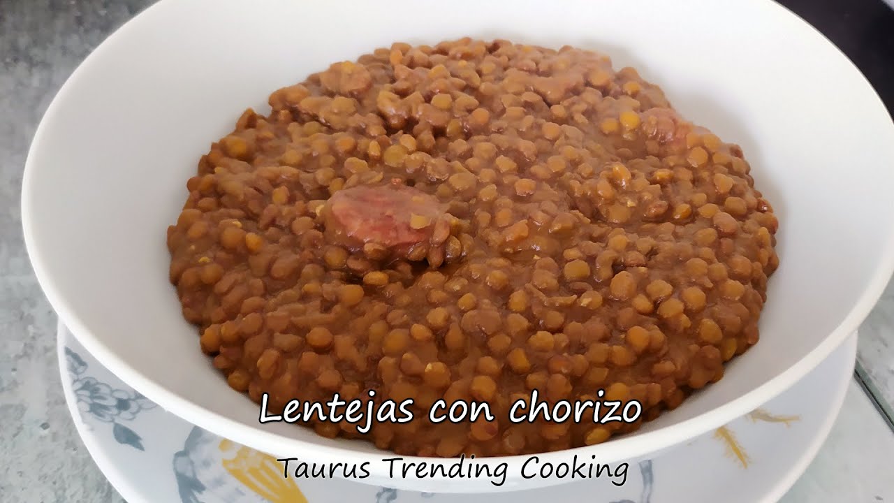 Lentejas con chorizo en Taurus Trending Cooking