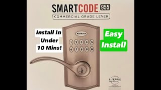 Install Kwikset Smartcode 955