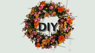 DIY Spring Into Summer Wreath | Gorgeous Summer Wreath Idea
