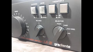 Consertos Vintage 089 - amplificador IA-II Gradiente - (parte 1) - #0446