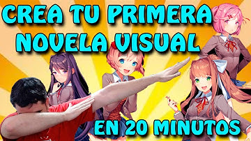 APRENDE a CREAR NOVELAS VISUALES rápido y fácil | Introducción a RENPY en ESPAÑOL