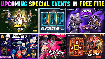 GOLDEN SHADE BUNDLE RETURN 😍🥳| FREE FIRE NEW EVENT | PURPLE SHADE BUNDLE RETURN | FF NEW EVENT