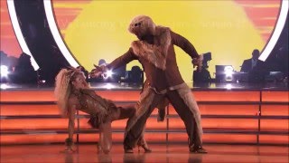 Wanya Morris and Lindsay Arnold  Samba