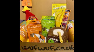 Wuf Wuf Subscription Box - August 2021 - SO good!