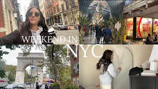 NYC VLOG Chelsea market strolling in SOHO and exciting packages