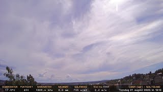 Timelapse Cam 1 - 27. august 2020