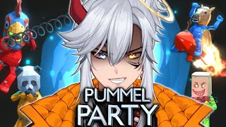 Vtubers Play Pummel Party | With Senz, Ozner, BrutalSmile, Yasushi, Kazu, Holmes, CJBOSU