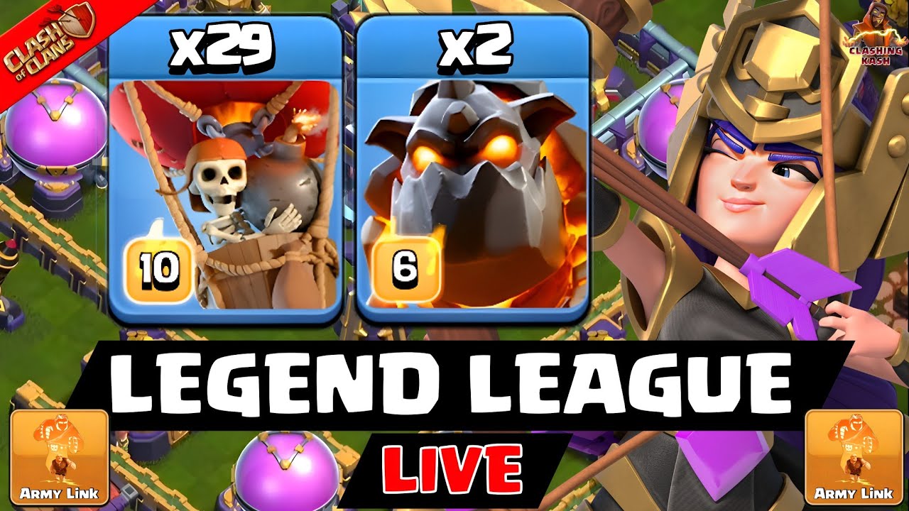 LEGEND LIVE ATTACK + LINK 2023 TH15 ATTACK STRATEGY 2023