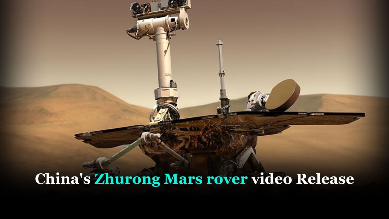 A new video has been released from China's Zhurong Mars rover - YouTube