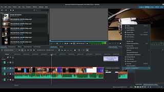 Audio and video separation. Kdenlive! How to.