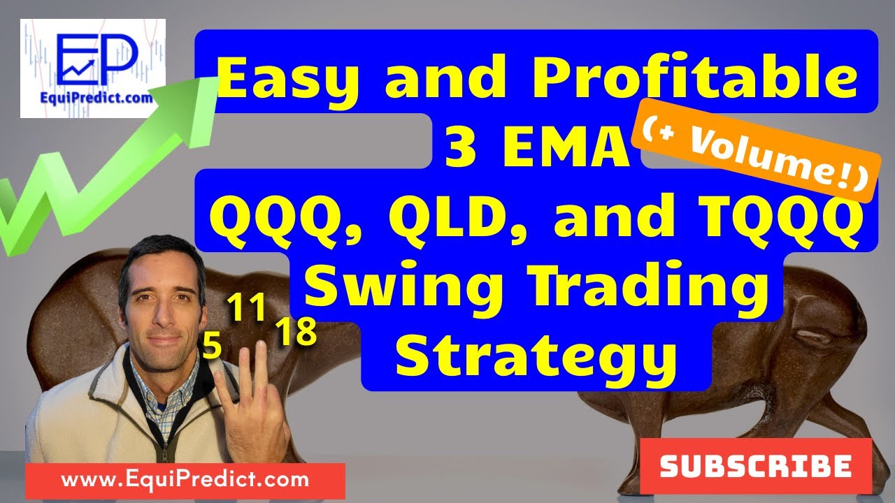 ⚠️ 20-минутный урок: Ежедневная стратегия свинг-трейдинга QQQ/QLD/TQQQ с использованием 3 экспоне...