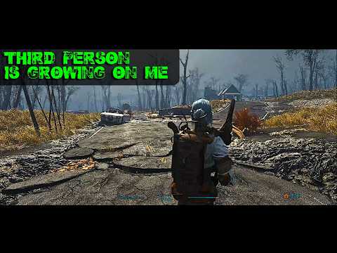 Fallout 4 UltraWide Third Person 250 MODS!  #fallout4  #survival