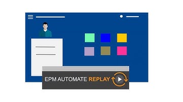 Overview: Performance Testing With The EPM Automate Replay Command