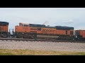 BNSF SD70ACe Startup and Departure