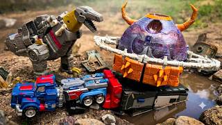 Rescue UNICRON Eating Transformers Legacy Evolution Armada Optimus Prime & Studio Series 86 Grimlock