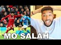 Mohamed Salah DESTROYING Premier League Defenders || REACTION (Salah Dribbling Like Messi)
