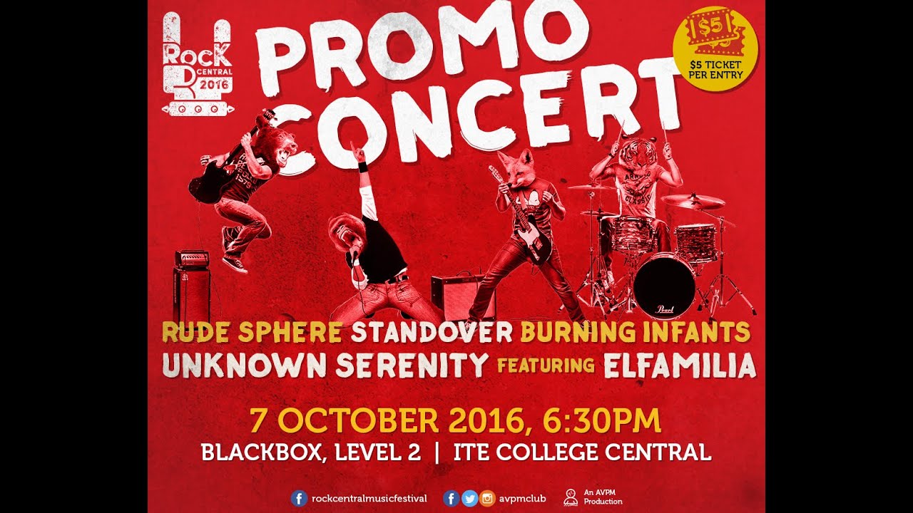 ElFamilia at Rock Central Promo Concert 2016.