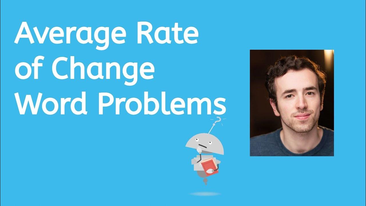 average-rate-of-change-word-problems-algebra-for-teens-youtube