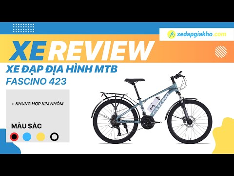Video Xe Đạp Địa Hình MTB Fascino 423 24 Inch