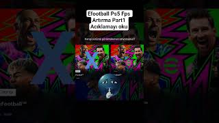 #efootball Fpsnizi Artırıcak Akıcılığı ucuracak Ayarlar Part1 💪 #efootball2026 #fenerbahçe #beşiktaş