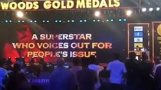 behindwoods gold medals 2018 cheers for A/V of Thalapathy Vijay for biggest icon of Tamil Cinema