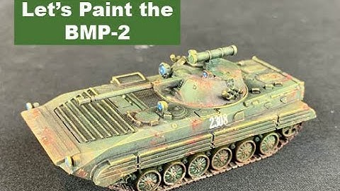 Painting the BMP-2: Cold War Soviet Wargame Model for Team Yankee, Flames of War, Dioramas