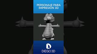 Quieren ver más #personajes3D hechos por mi? #Artista3D #zbrush #blender #3D #freelance #3dart