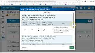 Gradebook Setup