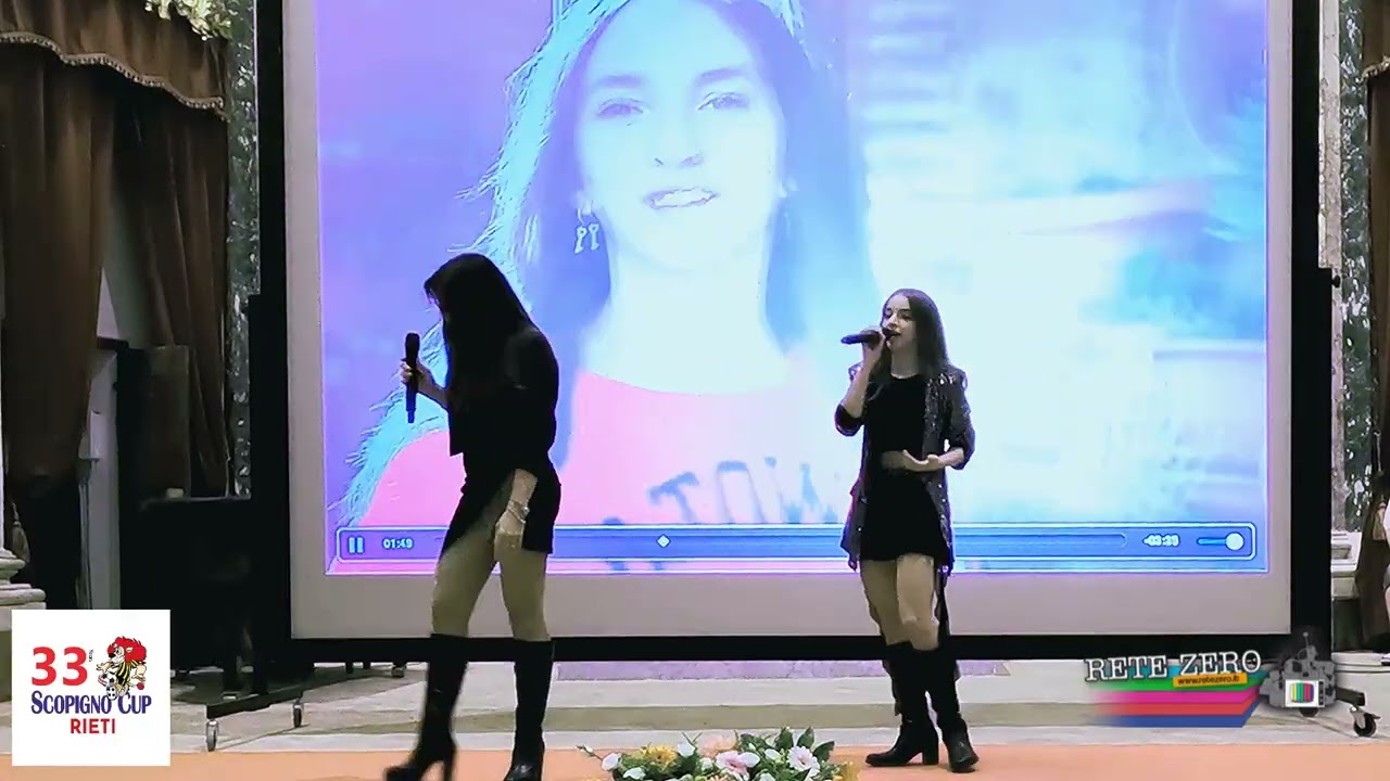 Scopigno Cup 33 ed., Alessandra e Giulia 2 esibizione