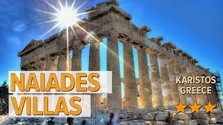 Naiades Villas hotel review | Hotels in Karistos | Greek Hotels