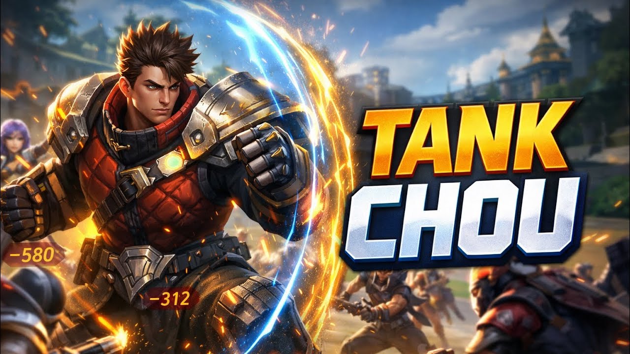 CHOU HEM TANKLIYOR HEM ÖLDÜRÜYOR #mbll #mobilelegends #chou 