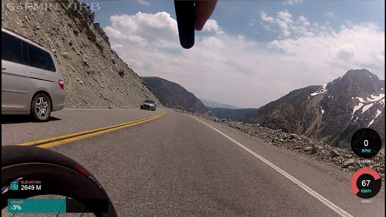 Tioga Pass East Descent by Bike YouTube
